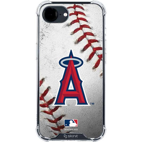 MLB Los Angeles Angels Game Ball iPhone 16e Clear Case